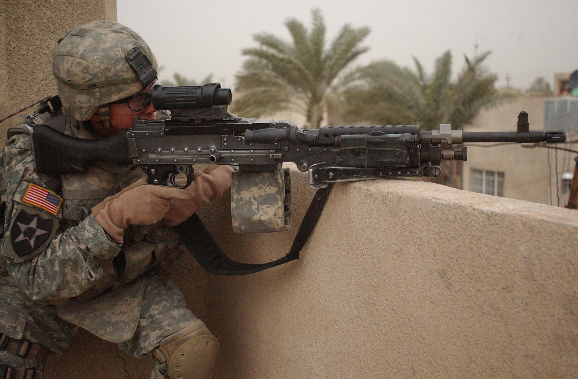 M240 being used like an ASSAULT RIFLE