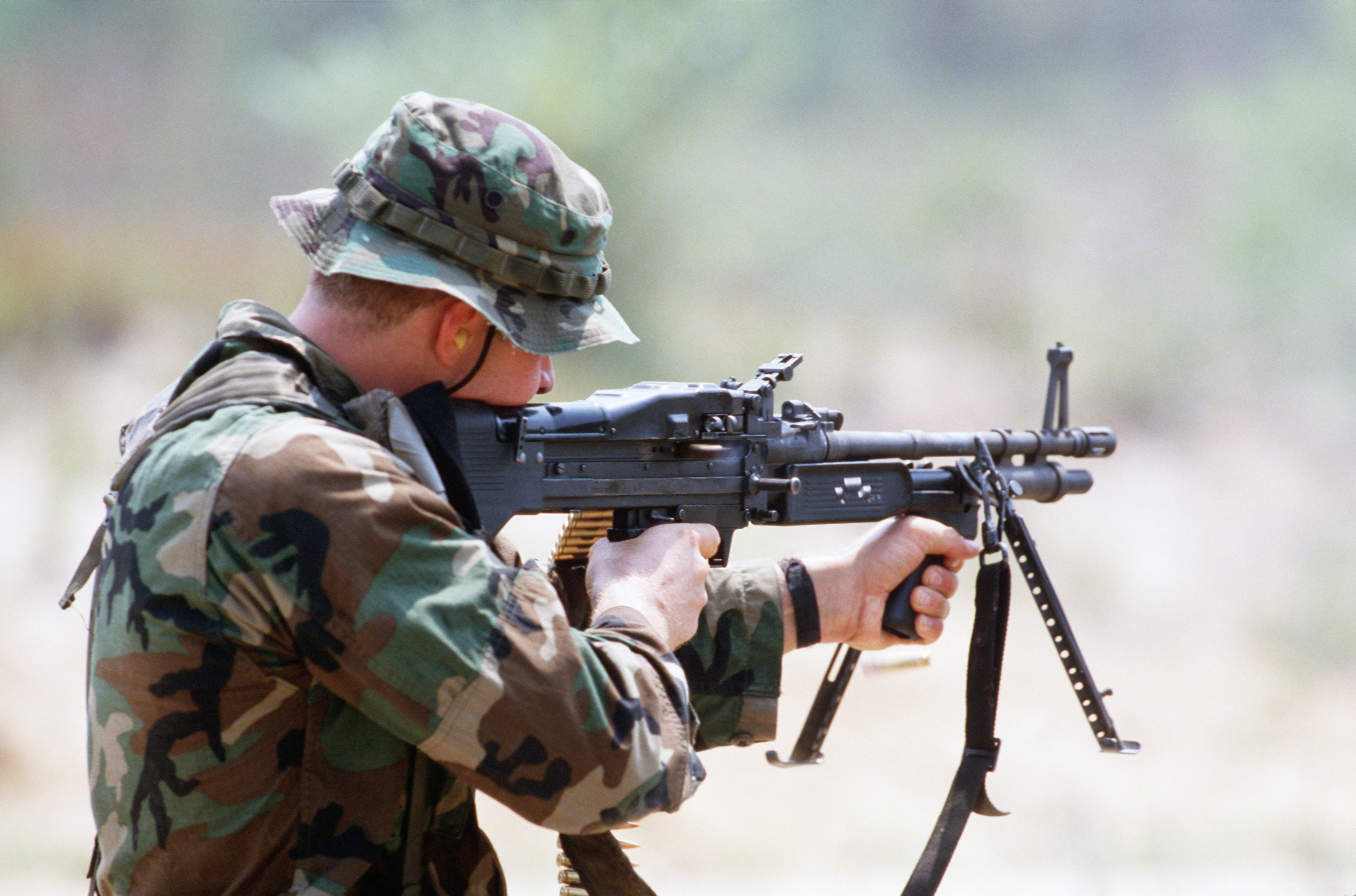 M240 being used like an ASSAULT RIFLE