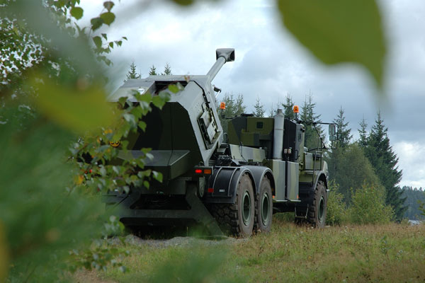 India's future prospect WHEELED SELF PROPELLED ARTILLERY, 'ARCHER-L52', 155MM_52Caliber, BAE SYSTEM  (formerly BOFORS_of_Sweden). India should re-negotiate with BOFORS or BAE to license manufacture these great guns in India. The ARCHER-L52 is battle tested in ARCTIC conditions and is best suited for the HIMALAYAS amongst all artillery guns 