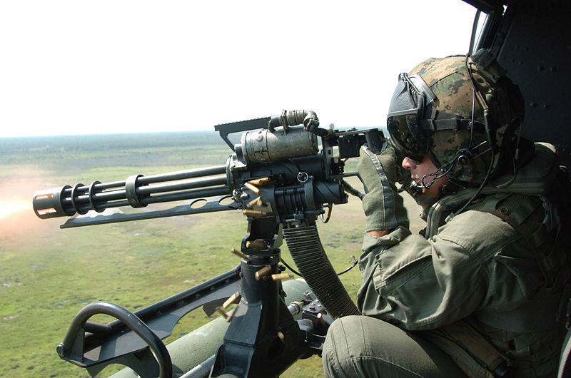    GAU-17 .30 Caliber (7.62.51mm) Gatling Gun
  