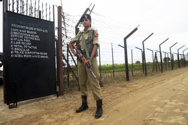 Indian 'Border Security Force' Police personel