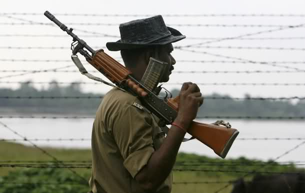 Indian 'Border Security Force' Police personel