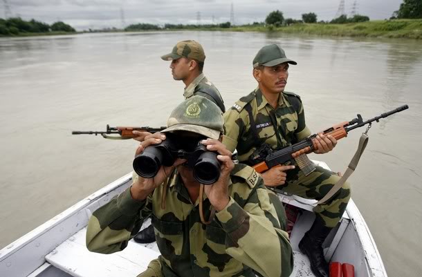 Indian 'Border Security Force' Police personel