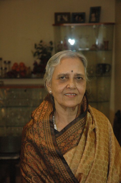Mrs Veena Chaturvedi; age 75; 