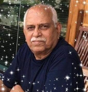 Mr Vinay Ballabh Chaturvedi; age 70; 